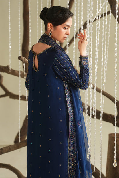 Naqshi | Mehrnaz Formals | Deyara - Formal Dress - available at Maria Faisal in UK and USA.
