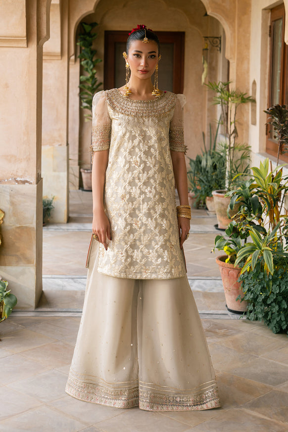 Naqshi | Tabeer Festive Dresses | Ablaaj - Formal Dress - available at Maria Faisal in UK and USA.
