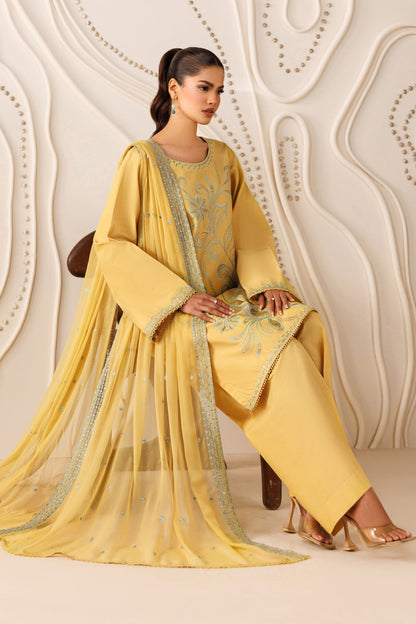 Naqshi | Festive Eid 26 | Mary - Luxury Dress - available at Maria Faisal in UK and USA.