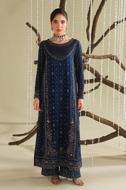 Naqshi | Mehrnaz Formals | Deyara - Formal Dress - available at Maria Faisal in UK and USA.