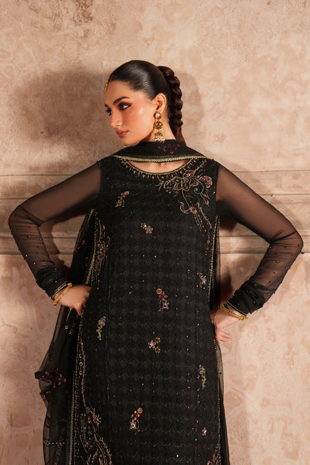 Naqshi | Kiraz Chiffon Collection | Hunaira - Formal Dress - available at Maria Faisal in UK and USA.