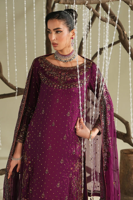 Naqshi | Mehrnaz Formals | Mayven - Formal Dress - available at Maria Faisal in UK and USA.