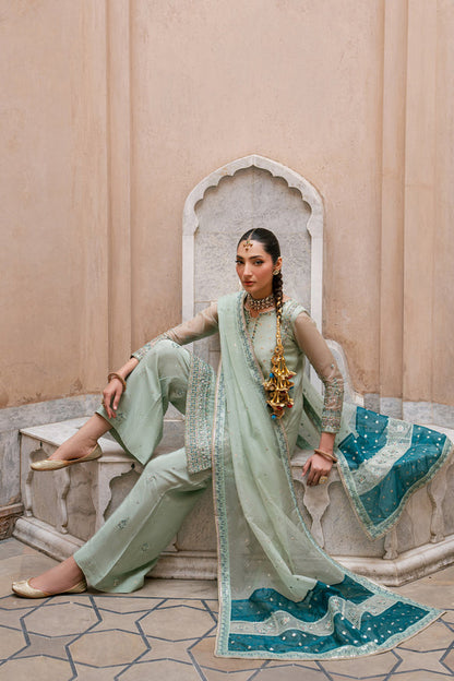 Naqshi | Tabeer Festive Dresses | Amani - Formal Dress - available at Maria Faisal in UK and USA.
