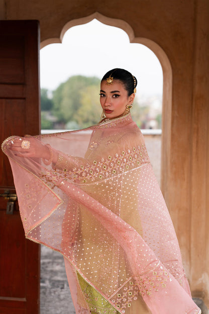 Naqshi | Tabeer Festive Dresses | Zaraan - Formal Dress - available at Maria Faisal in UK and USA.
