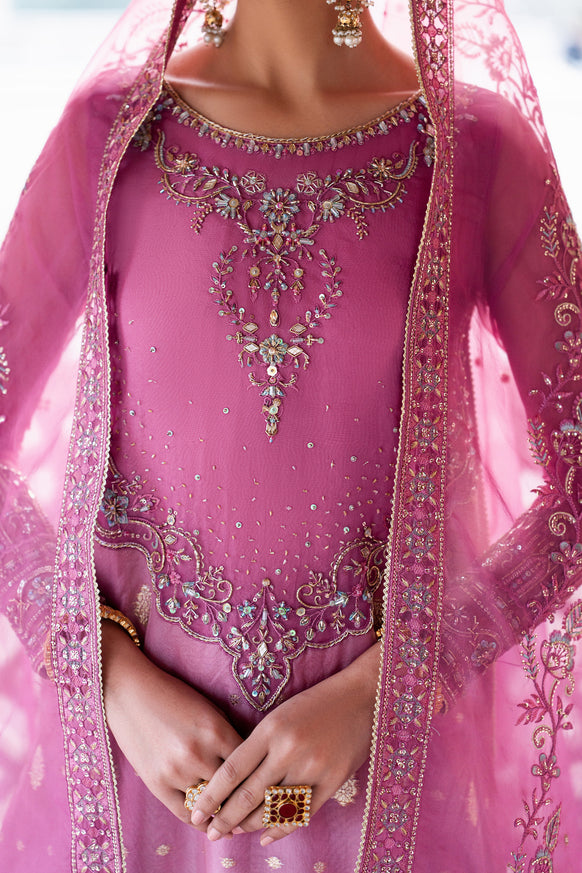 Naqshi | Tabeer Festive Dresses | Shams - Formal Dress - available at Maria Faisal in UK and USA.