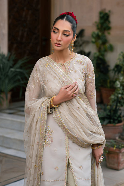 Naqshi | Tabeer Festive Dresses | Saaz - Formal Dress - available at Maria Faisal in UK and USA.