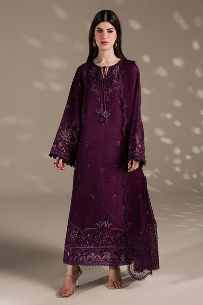 Nureh | The Silk 26 | S-36 - Luxury Dress - available at Maria Faisal in UK and USA.