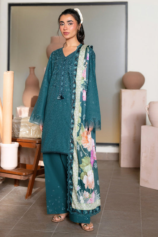 Nureh | Raha Lawn | NE-237 - Luxury Dress - available at Maria Faisal in UK and USA.