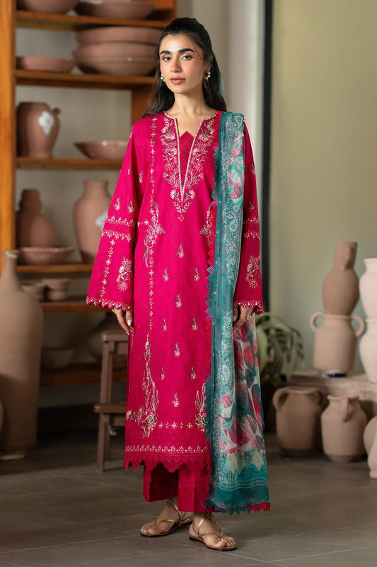 Nureh | Raha Lawn | NE-236 - Luxury Dress - available at Maria Faisal in UK and USA.