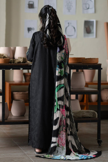 Nureh | Raha Lawn | NE-239 - Luxury Dress - available at Maria Faisal in UK and USA.