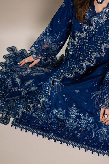 Nureh | The Silk 26 | S-34 - Luxury Dress - available at Maria Faisal in UK and USA.