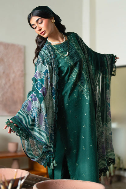 Nureh | Raha Lawn | NE-234 - Luxury Dress - available at Maria Faisal in UK and USA.
