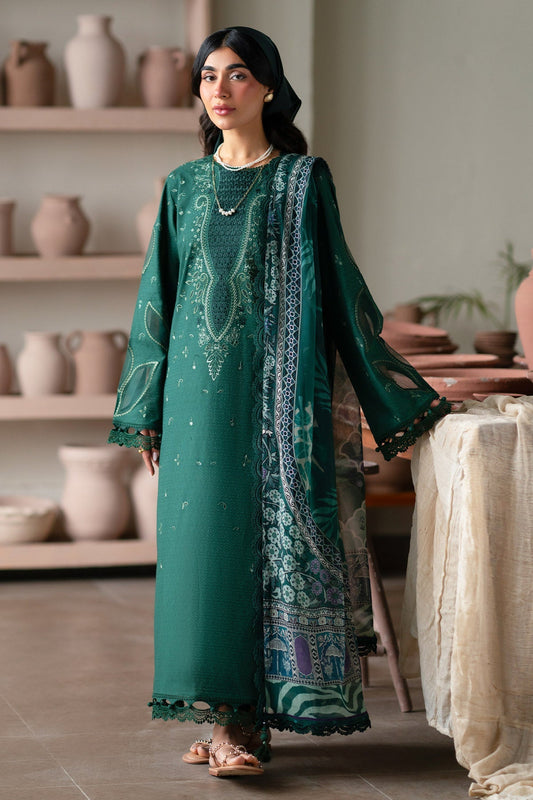 Nureh | Raha Lawn | NE-234 - Luxury Dress - available at Maria Faisal in UK and USA.