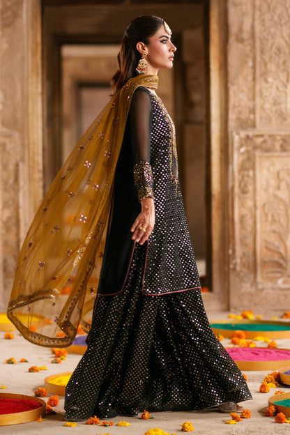 Naqshi | Zariah Crinkle Collection | Irra - Formal Dress - available at Maria Faisal in UK and USA.