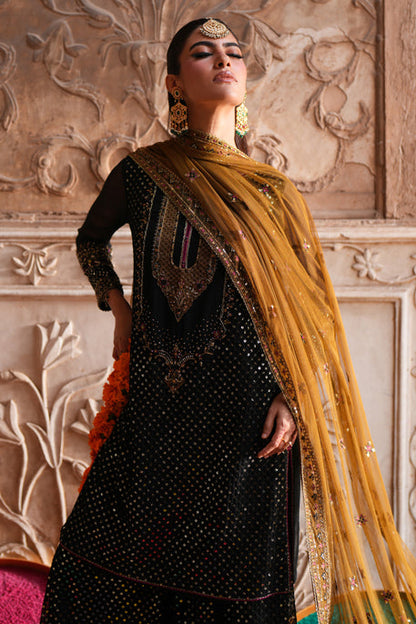 Naqshi | Zariah Crinkle Collection | Irra - Formal Dress - available at Maria Faisal in UK and USA.