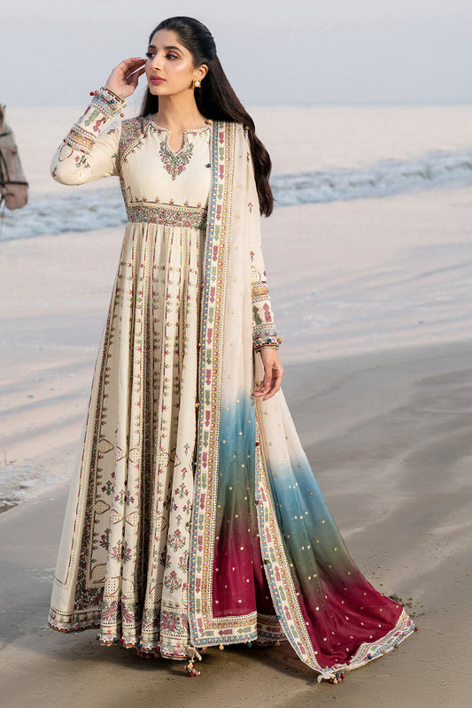 Jazmin | Shahkaar Luxury Eid Lawn SS26 | SL25-D9 - Luxury Dress - available at Maria Faisal in UK and USA.