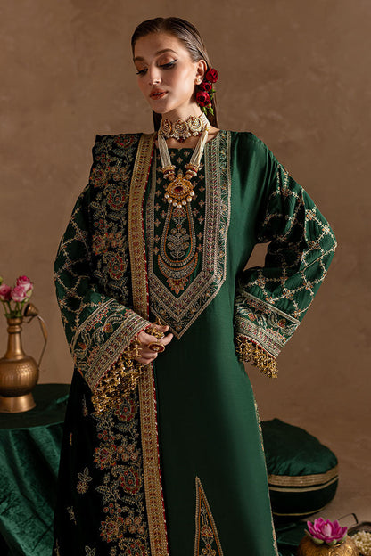 Marjjan | De Rose Velvet | MRV-11 (GREEN) - Ladies Clothes - Maria Faisal
