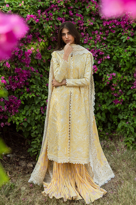 Afrozeh | Mulaqat Lawn 26 | Taqdeer - Luxury Dress - available at Maria Faisal in UK and USA.