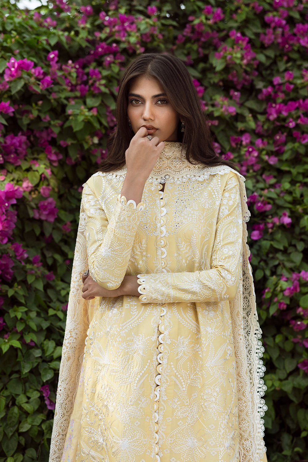 Afrozeh | Mulaqat Lawn 26 | Taqdeer - Luxury Dress - available at Maria Faisal in UK and USA.