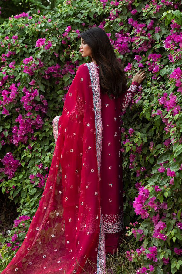 Afrozeh | Mulaqat Lawn 26 | Humnasheen - Luxury Dress - available at Maria Faisal in UK and USA.