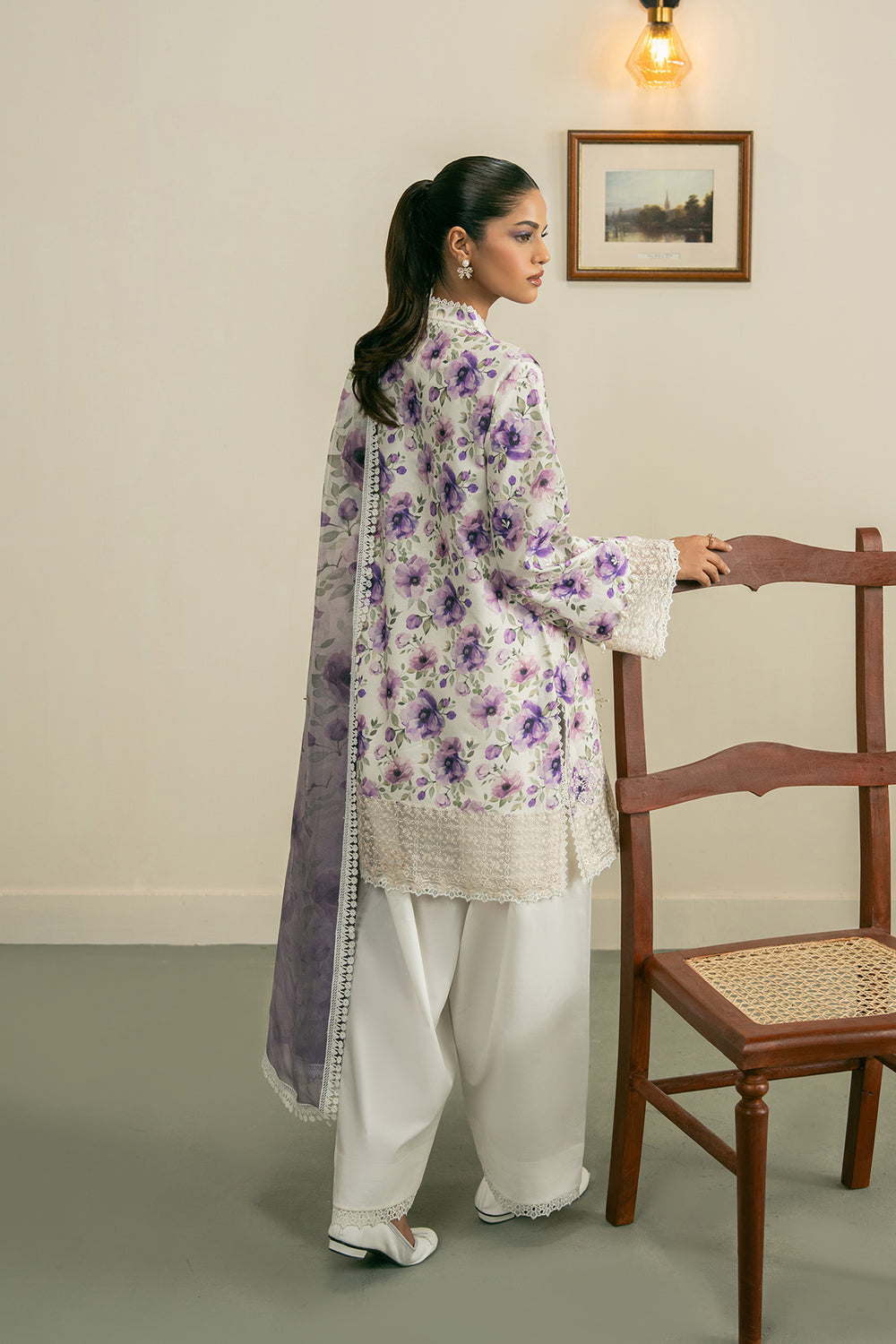 Ayzel | Zephyr Core Collection | Yara - Casual Dress - available at Maria Faisal in UK and USA.