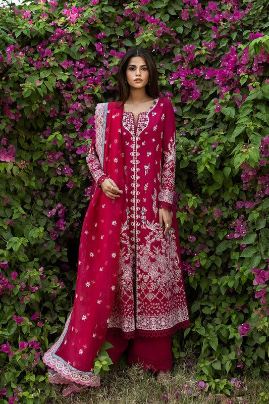 Afrozeh | Mulaqat Lawn 26 | Humnasheen - Luxury Dress - available at Maria Faisal in UK and USA.