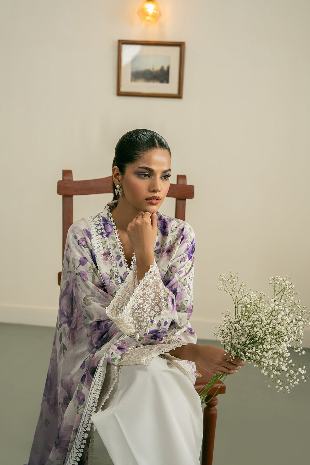 Ayzel | Zephyr Core Collection | Yara - Casual Dress - available at Maria Faisal in UK and USA.