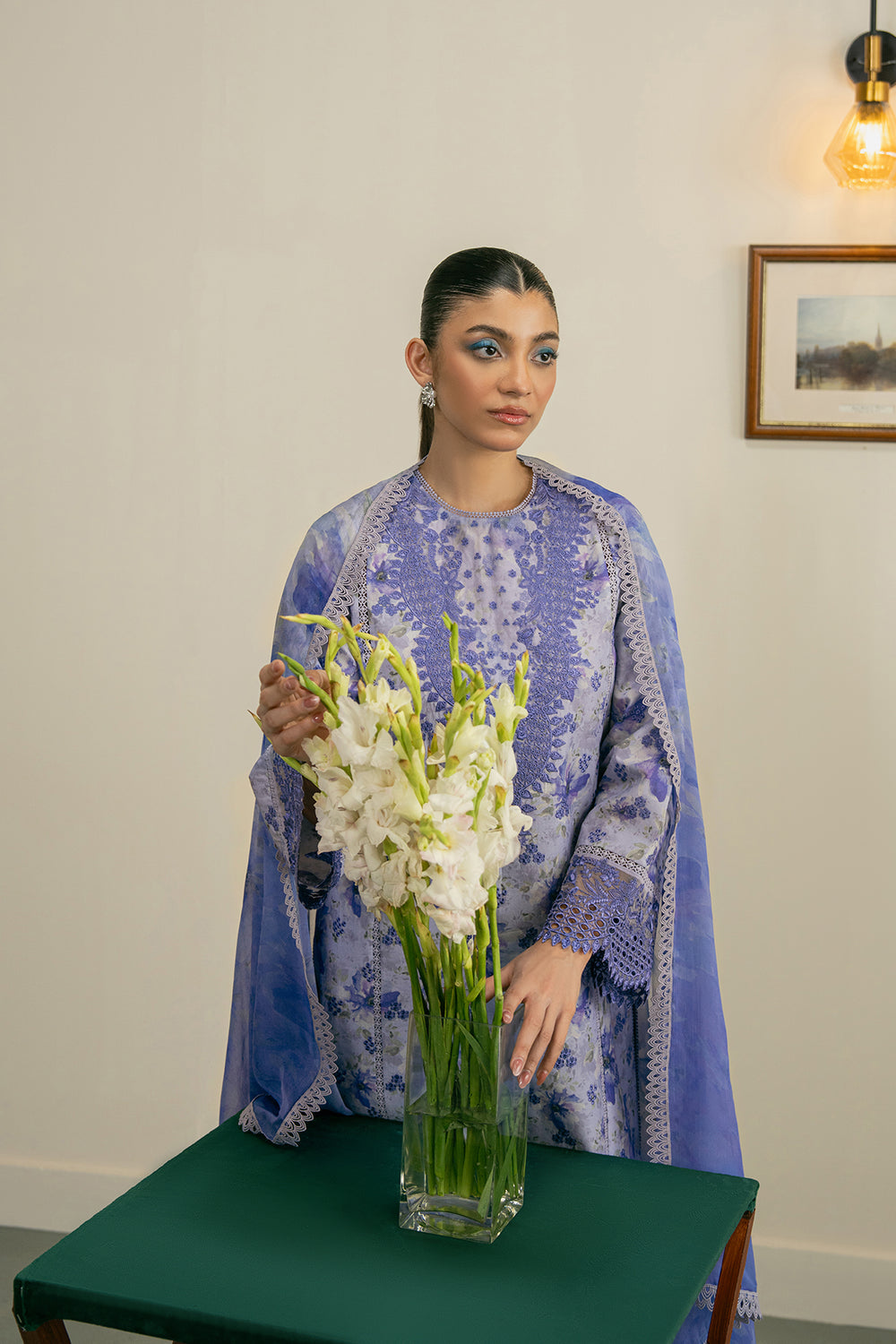 Ayzel | Zephyr Core Collection | Luma - Casual Dress - available at Maria Faisal in UK and USA.