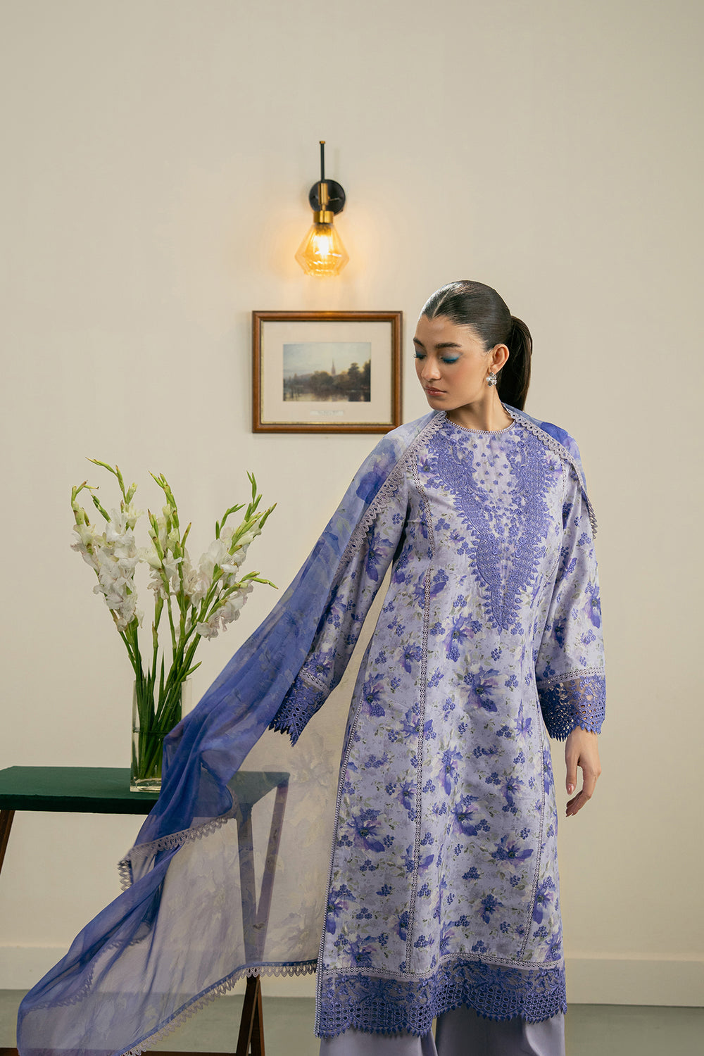 Ayzel | Zephyr Core Collection | Luma - Casual Dress - available at Maria Faisal in UK and USA.