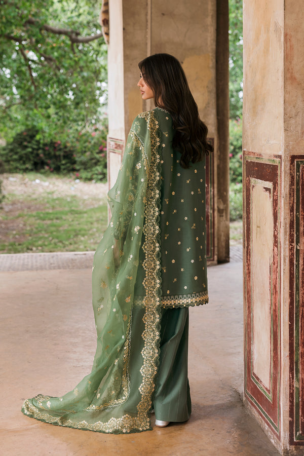 Afrozeh | Mulaqat Lawn 26 | Waadha - Luxury Dress - available at Maria Faisal in UK and USA.