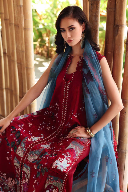 Afrozeh | Lawn 25 | Glacis by Maria Faisal - Registered Vendor of : Afrozeh - type : Ladies Clothes - 100% original wedding dresses