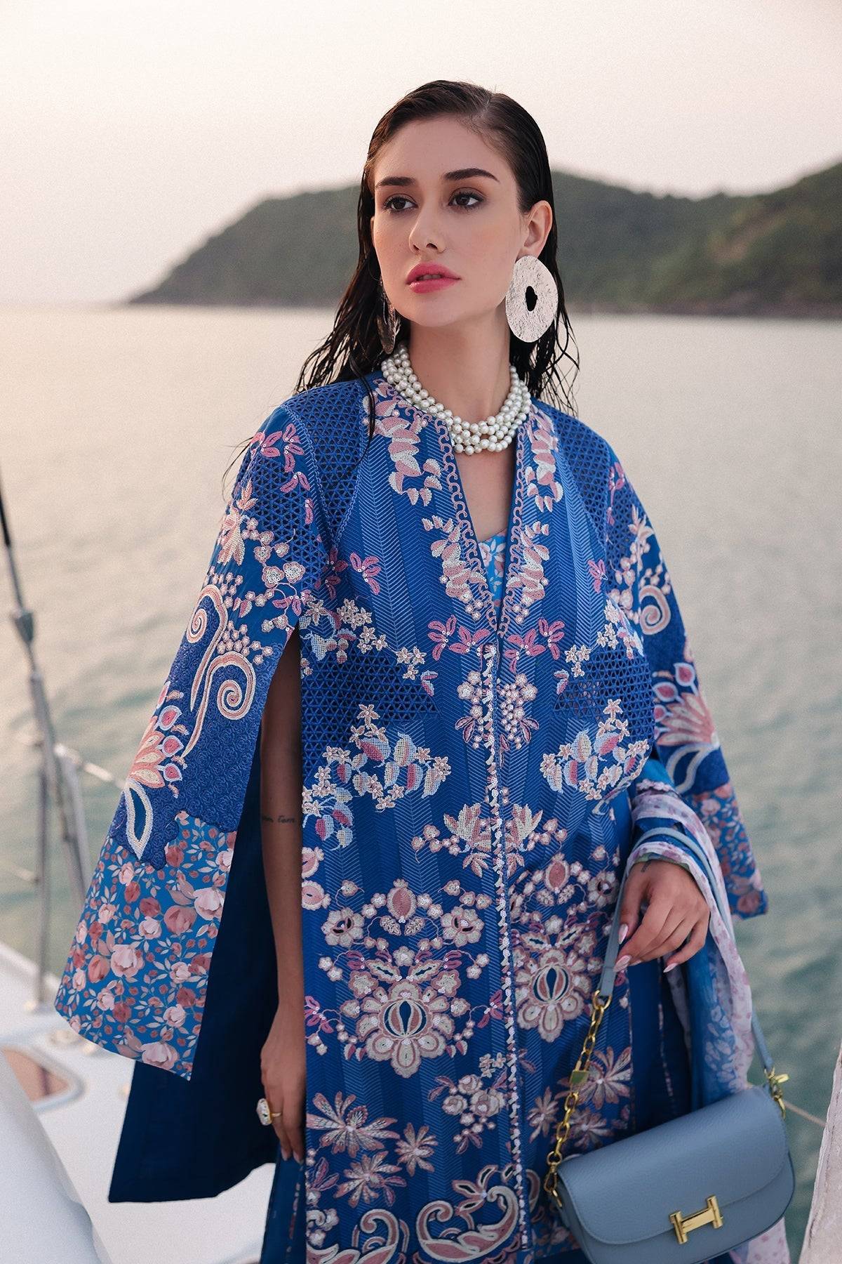 Afrozeh | Lawn 25 | Eclipse by Maria Faisal - Registered Vendor of : Afrozeh - type : Ladies Clothes - 100% original wedding dresses