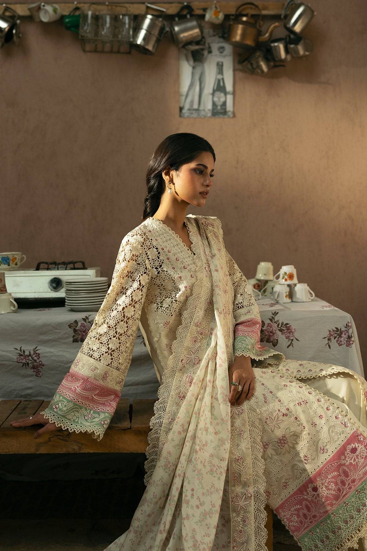 Afrozeh | Mulaqaat Lawn | Mohabbat by Maria Faisal - Registered Vendor of : Afrozeh - type : Ladies Clothes - 100% original wedding dresses