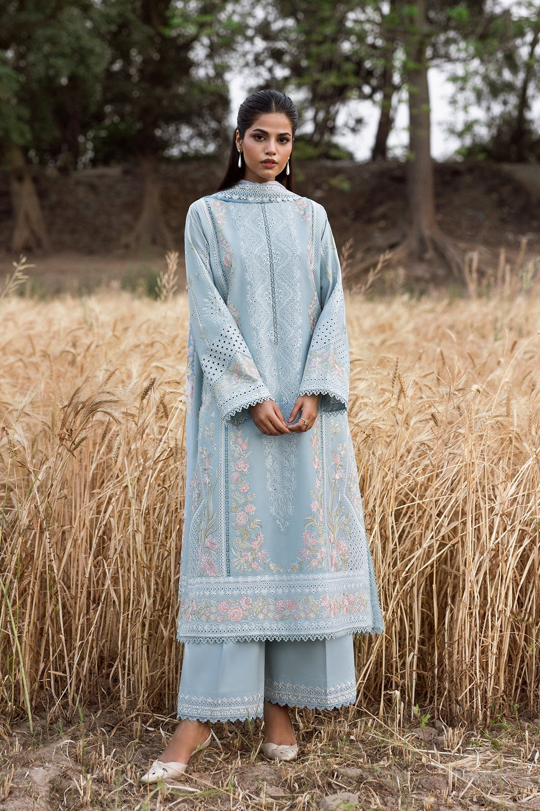 Afrozeh | Mulaqaat Lawn | Sukoon - Ladies Clothes 