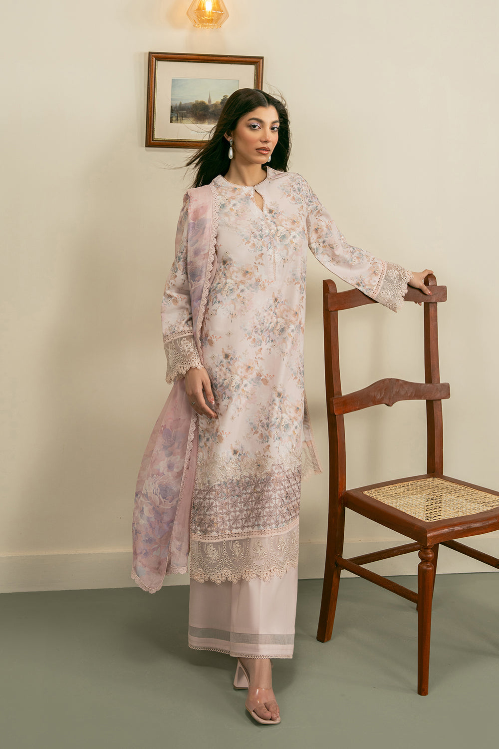 Ayzel | Zephyr Core Collection | Amani - Casual Dress - available at Maria Faisal in UK and USA.