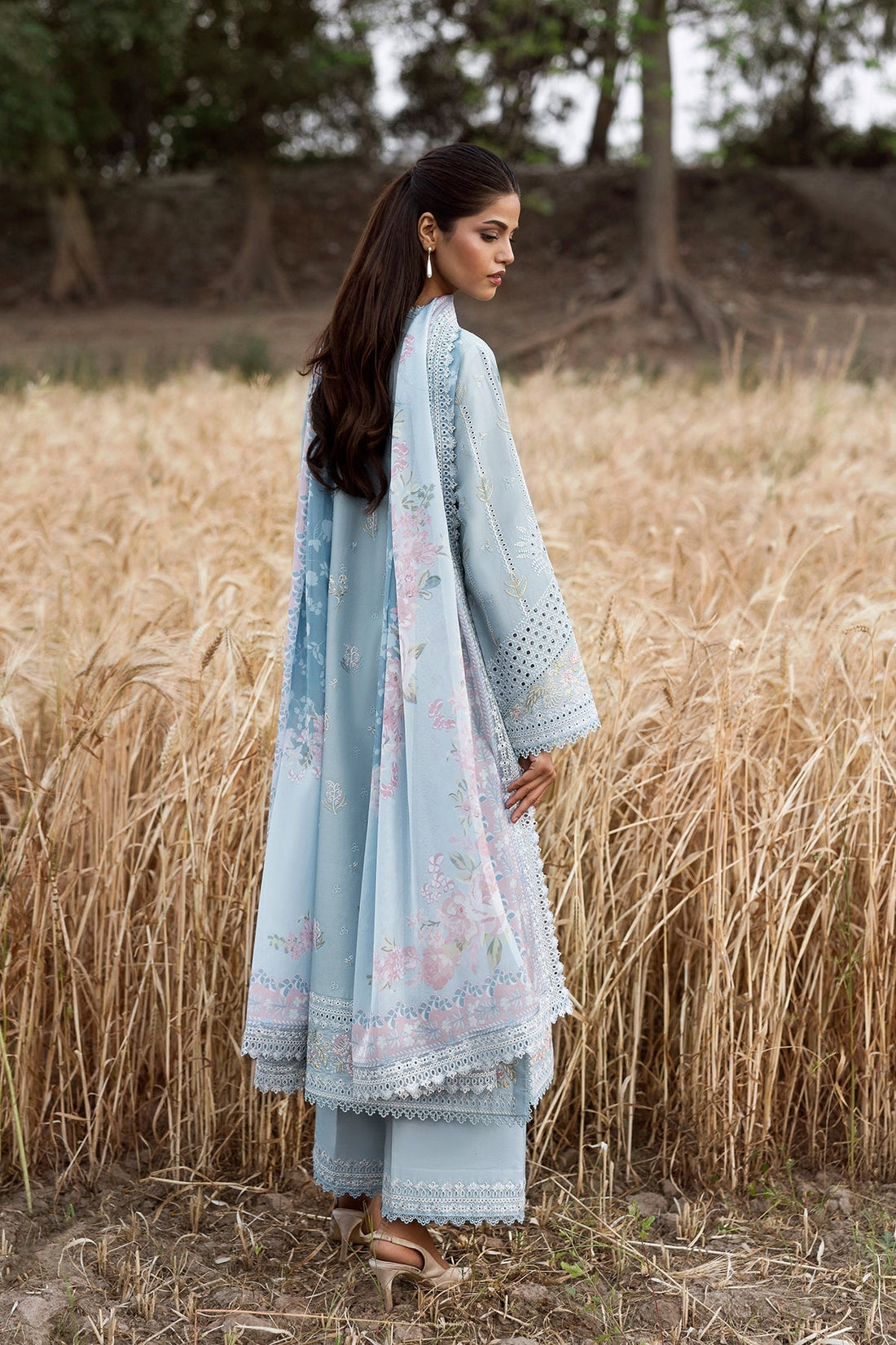 Afrozeh | Mulaqaat Lawn | Sukoon - Ladies Clothes 