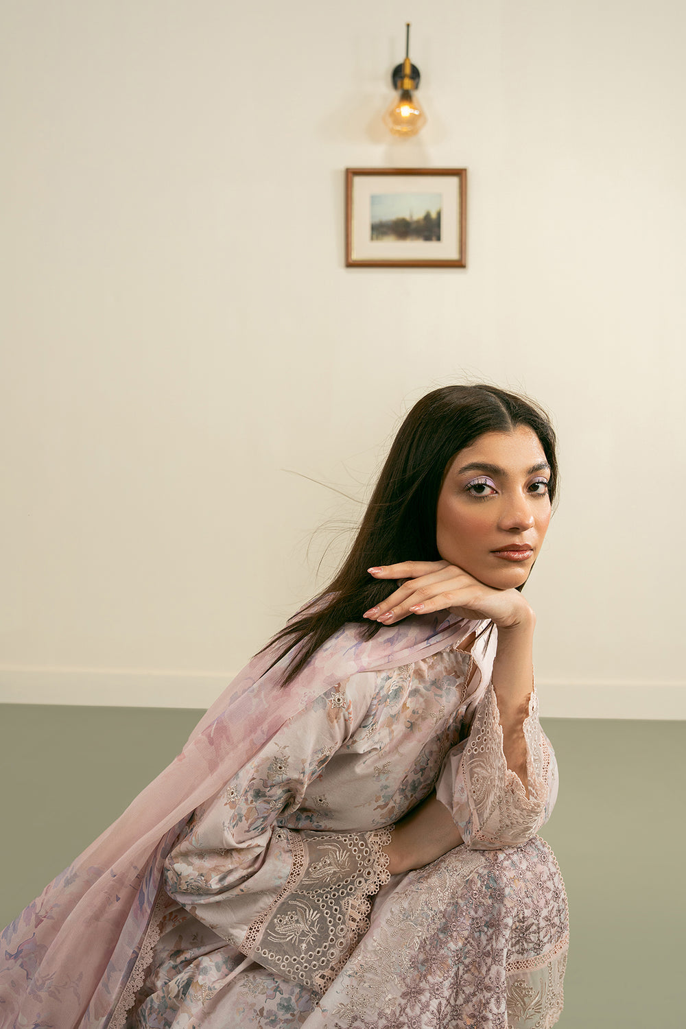 Ayzel | Zephyr Core Collection | Amani - Casual Dress - available at Maria Faisal in UK and USA.