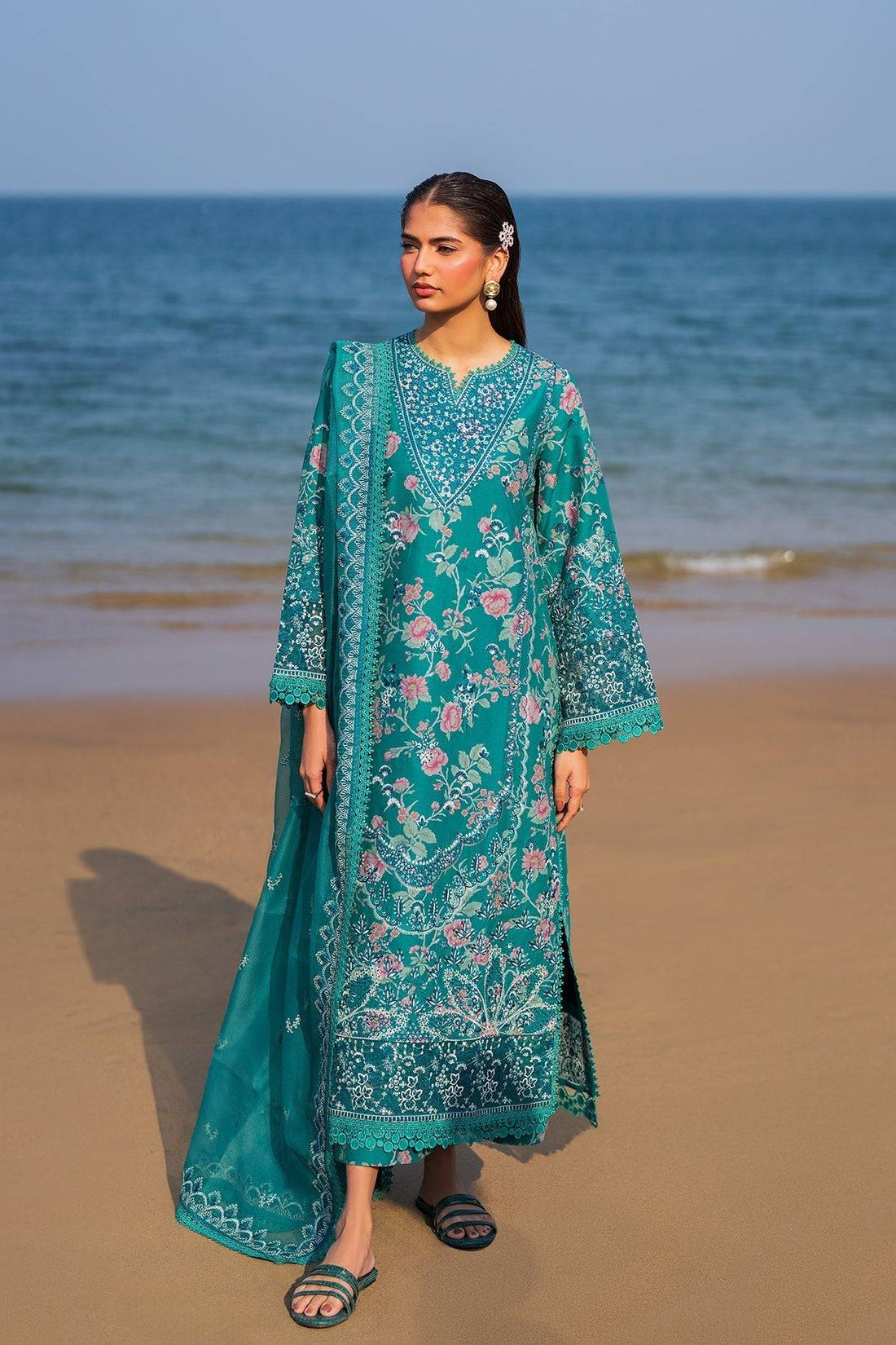 Afrozeh | Endless Summer | Plush by Maria Faisal - Registered Vendor of : Afrozeh - type : Ladies Clothes - 100% original wedding dresses