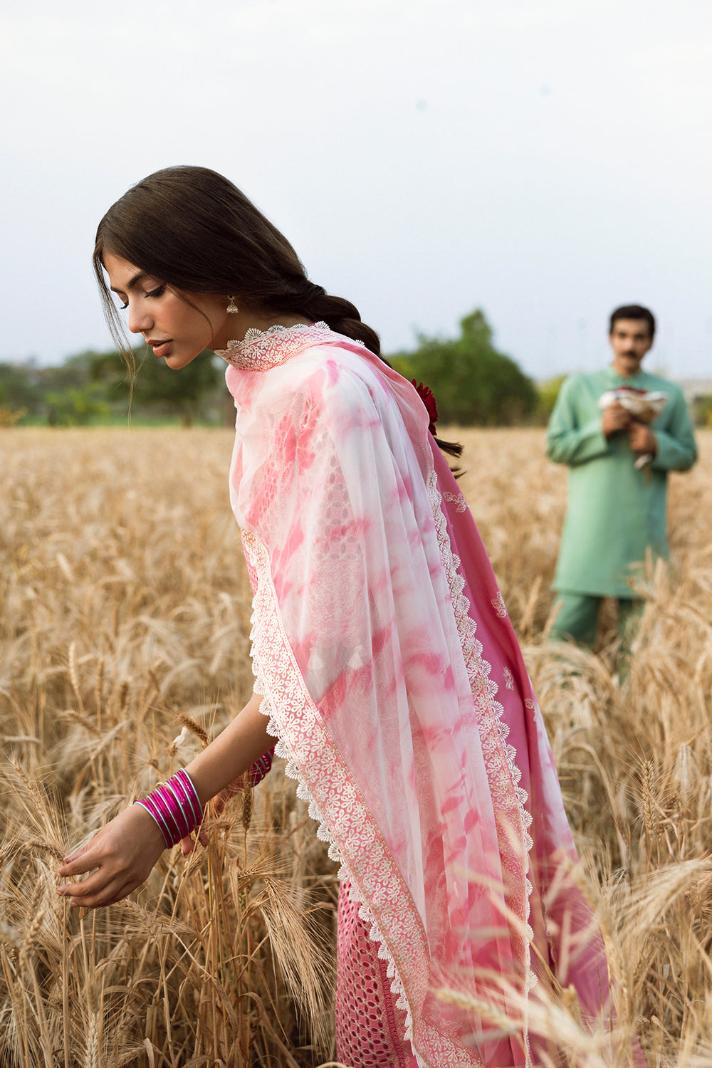 Afrozeh | Mulaqat Lawn 26 | Khwaab - Luxury Dress - available at Maria Faisal in UK and USA.