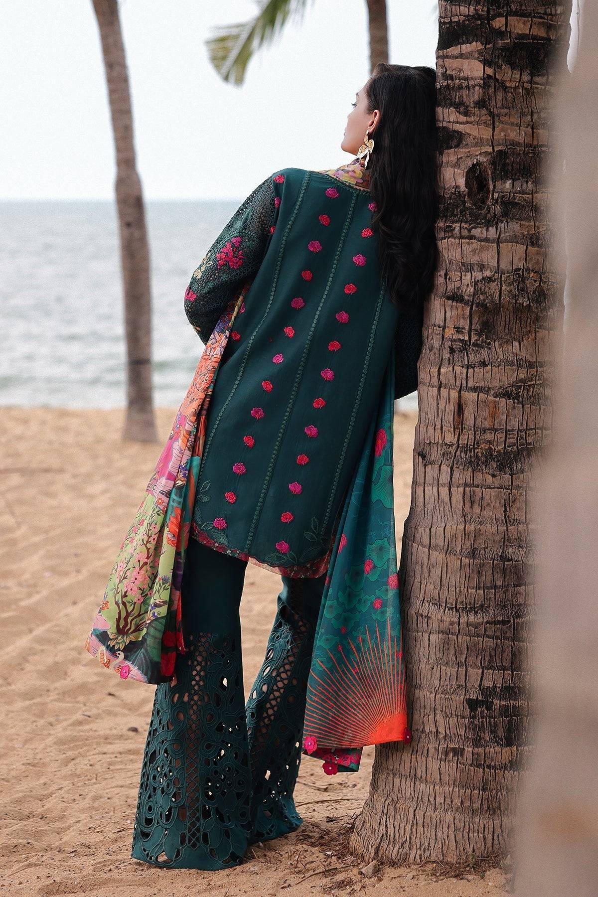 Afrozeh | Lawn 25 | Vermora by Maria Faisal - Registered Vendor of : Afrozeh - type : Ladies Clothes - 100% original wedding dresses