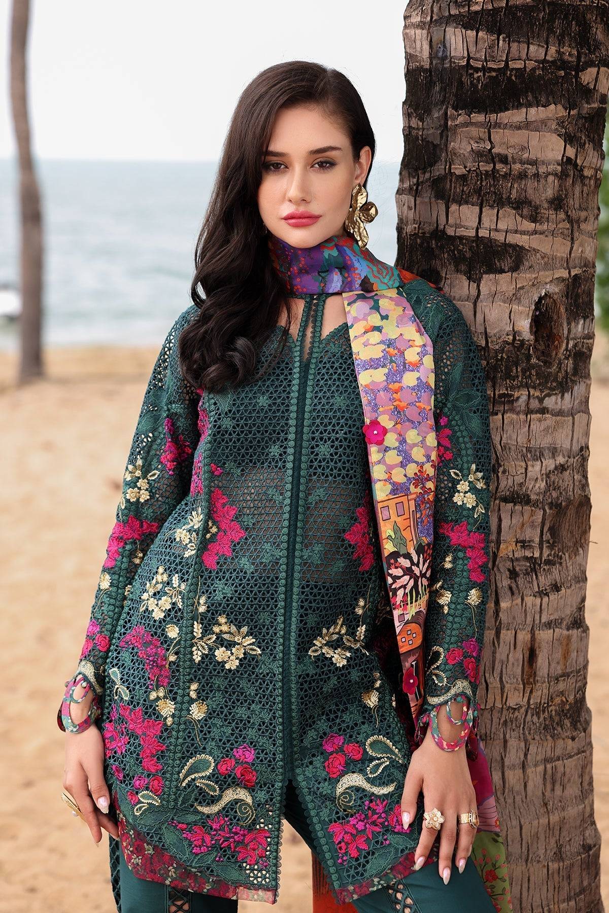 Afrozeh | Lawn 25 | Vermora by Maria Faisal - Registered Vendor of : Afrozeh - type : Ladies Clothes - 100% original wedding dresses
