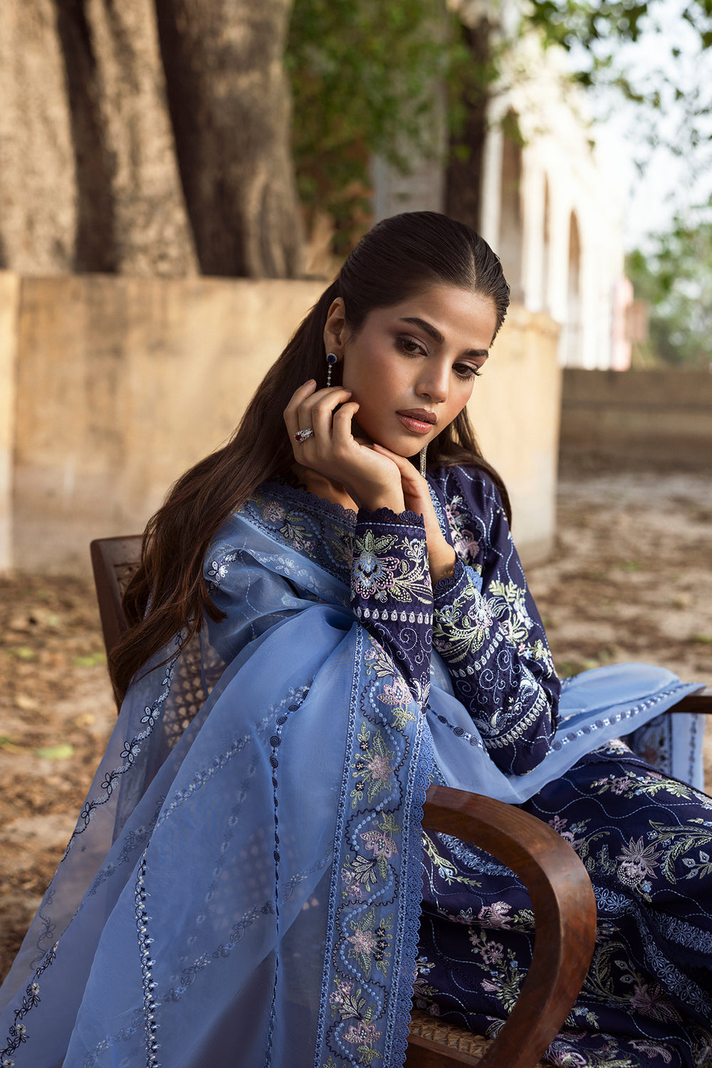 Afrozeh | Mulaqat Lawn 26 | Shiddat - Luxury Dress - available at Maria Faisal in UK and USA.