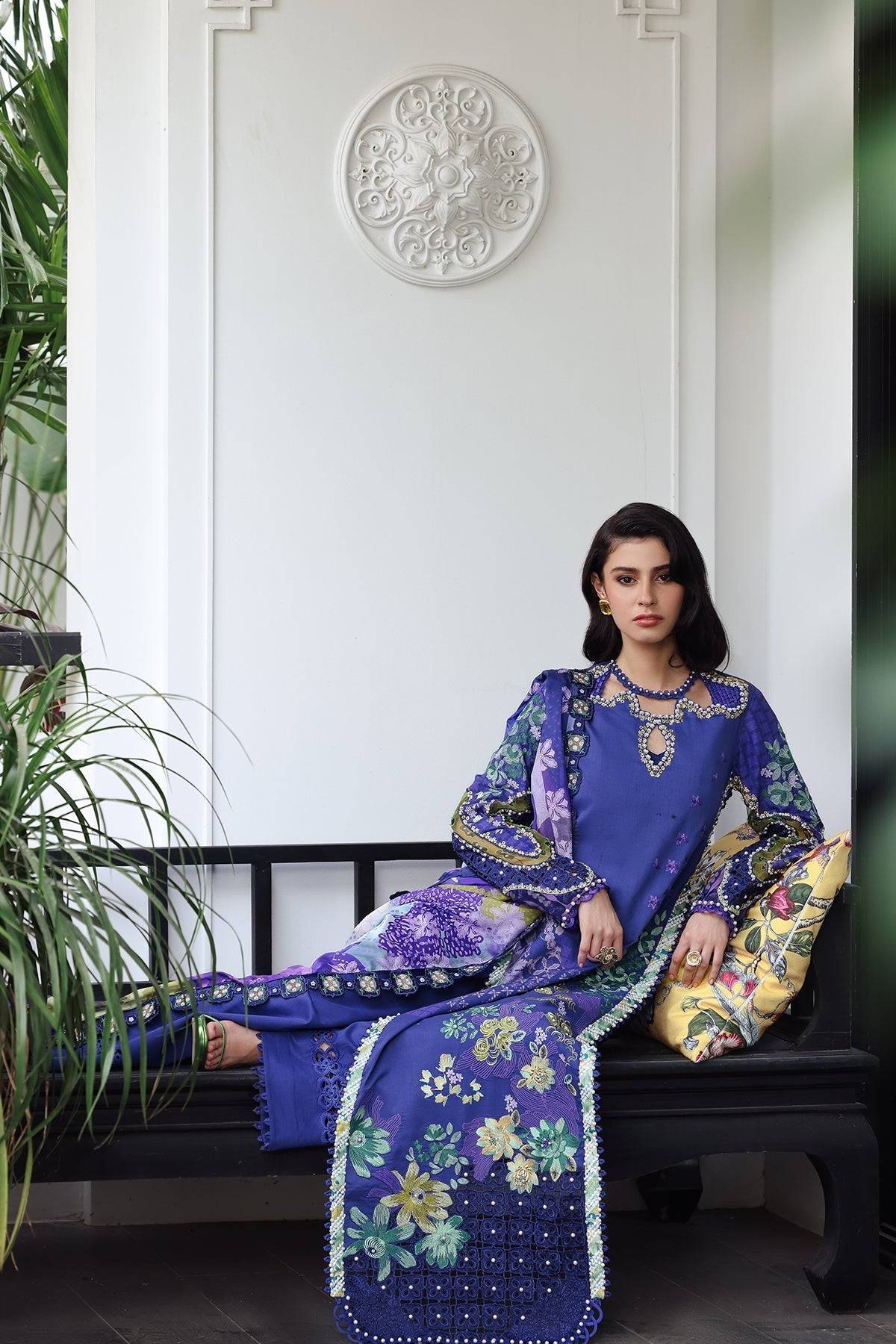 Afrozeh | Lawn 25 | Lumora by Maria Faisal - Registered Vendor of : Afrozeh - type : Ladies Clothes - 100% original wedding dresses