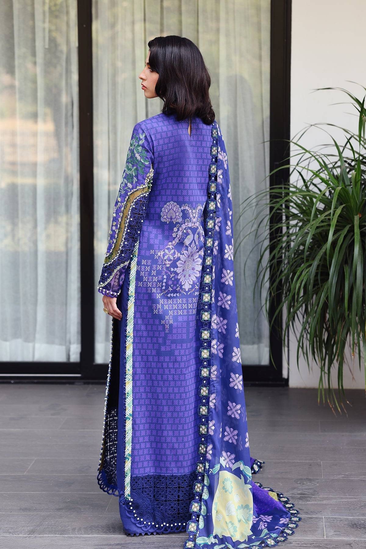 Afrozeh | Lawn 25 | Lumora by Maria Faisal - Registered Vendor of : Afrozeh - type : Ladies Clothes - 100% original wedding dresses