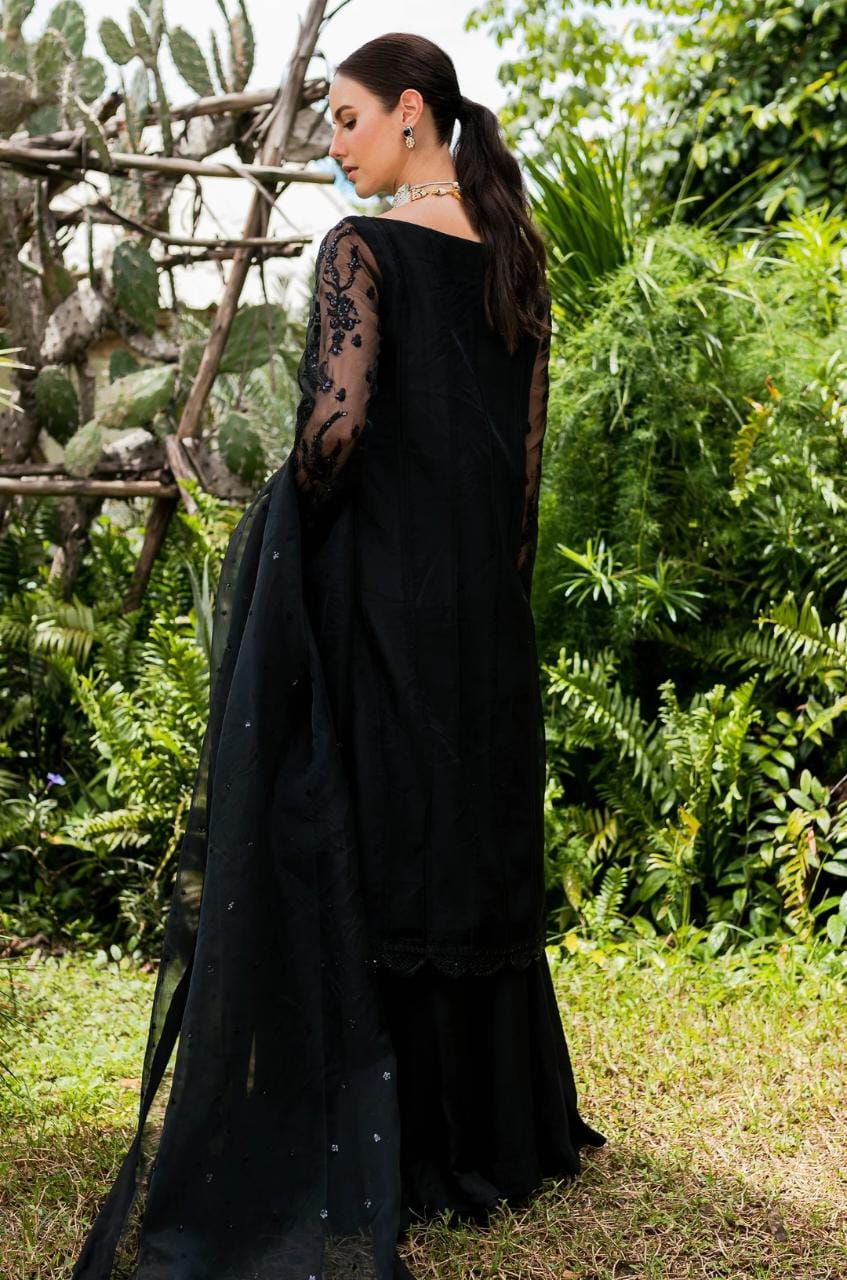 Maryum N Maria | Sorina Luxury Chiffon 23 | Raven (MW23-507)