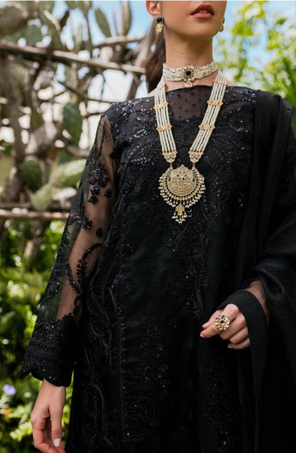 Maryum N Maria | Sorina Luxury Chiffon 23 | Raven (MW23-507)