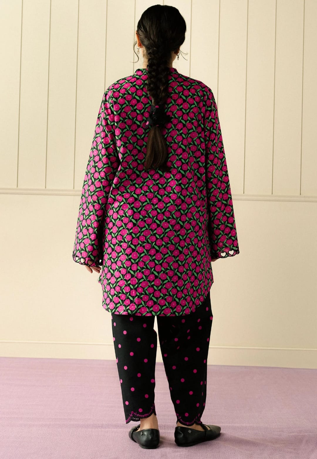 Zara Shahjahan | Love Coco and Friends | Effortless Echo - Casual Dress - available at Maria Faisal in UK and USA.