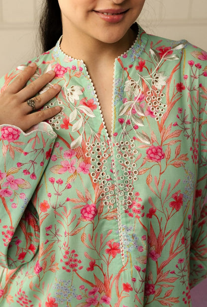 Zara Shahjahan | Love Coco and Friends | Lace Loop - Casual Dress - available at Maria Faisal in UK and USA.