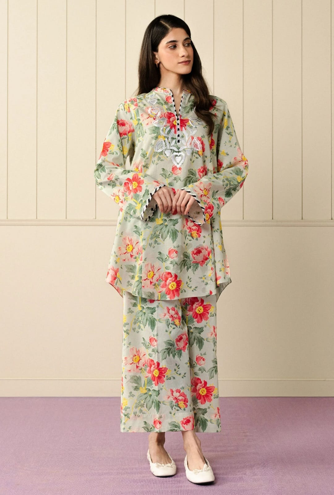Zara Shahjahan | Love Coco and Friends |Daydream Core - Casual Dress - available at Maria Faisal in UK and USA.