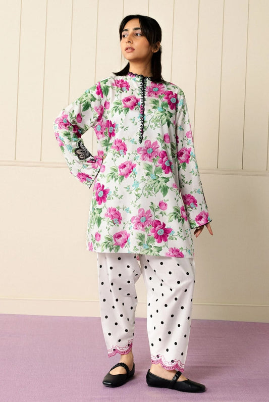 Zara Shahjahan | Love Coco and Friends | Soft Girl Era - Casual Dress - available at Maria Faisal in UK and USA.